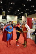 Superman, Superman X, and Captain Marvel
