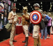 Indy, Rocketeer, and Captain