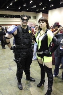 The Comedian and Silk Spectre